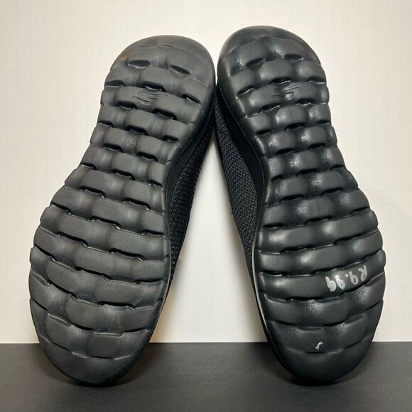 Womens SKECHERS GO WALK Joy Sensational Day Black Slip On Shoes / Size 7.5 - Picture 7 of 8